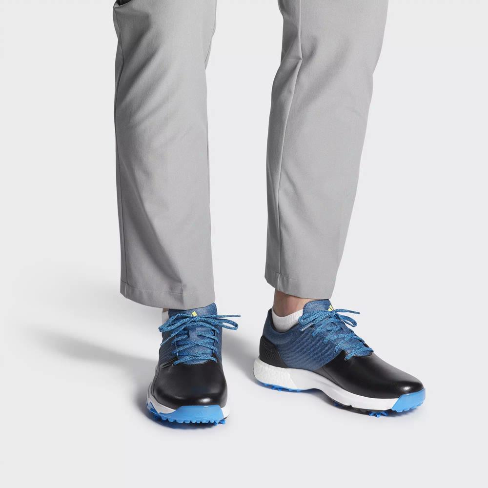 Adidas Adipower 4orged Tenis De Golf Azules Para Hombre (MX-89370)